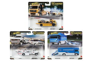 �z�b�g�E�B�[�� 1/64 �`�[�� �g�����X�|�[�g 2025 J�P�[�X �A�\�[�g 3��Z�b�g FLF56 957JHot Wheels 1:64 Team Transport 2025 J-Case Assortment Set of 3 FLF56 957J