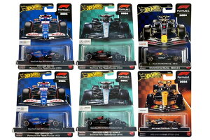 �z�b�g�E�B�[�� 1/64 �v���~�A�� �t�H�[�~����1 2024 �V�[�Y�� F1 �~�b�N�X 3 6��Z�b�gHot Wheels 1:64 Premium Formula 1 2024 season F1 Mix 3 Set of 6 Cars