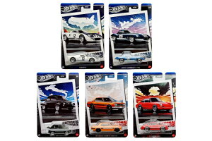 �z�b�g�E�B�[�� 1/64 �i�V���i�� �A�C�R�� 5��Z�b�g 2025 �V���o�[ �V���[�YHot Wheels 1:64 National Icon 5 Car Set 2025 Silver Series