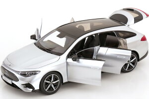 �x���c���� NZG 1/18 �����Z�f�X �x���c CLA X174 �V���[�e�B���O�u���[�N 2025 �V���o�[ �J��NZG 1:18 Mercedes-Benz CLA X174 Shooting Brake 2025 silver special edition of Mercedes