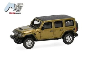 �w���p �}�C�N���V�e�B 1/87 �W�[�v �����O���[ 2017 �I���[�u �O���[��Herpa Micro City 1:87 Jeep Wrangler Year 2017 olive green