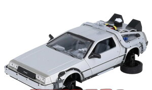 Welly 1/24 �f�����A�� �o�b�N�E�g�D�E�U�E�t���[�`���[ 2 �t���C���[�hWelly 1:24 DeLorean Retour vers le futur II FLY MODE back to the future