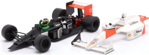 �x���N83 1/18 �}�N���[���� MP4/4 #12 �f������ �C���e�����S�X �t�H�[�~����1 2019 �u���[�m �Z�i �h���C�o�[�t�B�M���A�tWerk83 1:18 McLaren MP4/4 N12 Demo Run Interlagos Formula 1 2019 Bruno Senna With driver figure