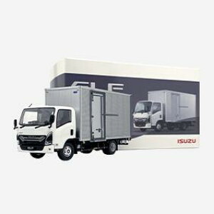 �����U���� 1/43 �����U �G���t �f�B�[�[�� ���C�h�L���u ISUZU ELF Wide cab Aluminum Corrugated van