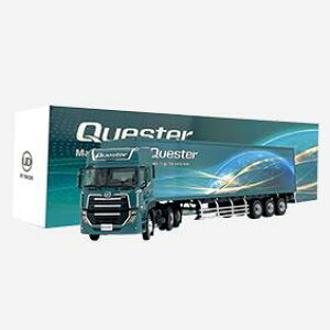 UDgbNX 1/50 NGX^[ 6×4T gN^[ + g[[ 2025 O[ UD TRUCKS Quester Tractor + Trailer Twinkling Green