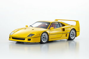 ���� 1/18 �t�F���[�� F40 �C�G���[ �J��Kyosho 1:18 Ferrari F40 Yellow