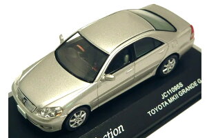 ���� J�R���N�V���� 1/43 �}�[�NII �O�����fG �V���o�[���^���b�N Kyosho 1:43 J-COLLECTION Toyota Mark-II Grande G Silver Met