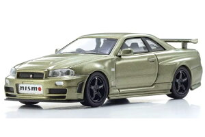 ���� 1/64 ���Y �j�X�� R34 GT-R Z-tune LED���� �~���j�A���W�F�C�hKyosho 1:64 Nissan Nismo R34 GT-R Z-tune LED Millennium Jade