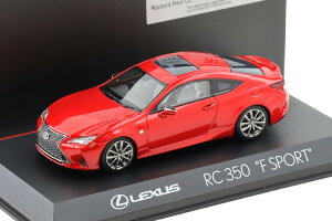 ���� 1/43 ���N�T�X RC350 F�X�|�[�c �N�[�y ���f�B�A���g���b�h���^���b�NKYOSHO 1:43 Lexus RC350 F-Sport Coupe Radiant red metallic