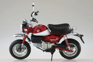 �A�I�V�} 1/12 �z���_ �����L�[125 �p�[���l�r�������b�hAOSHIMA 1:12 Honda Monkey125 Pearl Nebula Red
