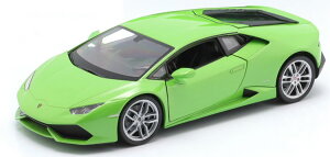 Welly 1/24 �����{���M�[�j �E���J�� LP610-4 2015 �O���[�����^���b�NWelly 1:24 Lamborghini Huracan LP610-4 year 2015 green metallic