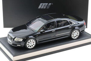 ���[�^�[�w���b�N�X 1/18 �A�E�f�B A8 W12 �����W�� 2008 �u�����A���g �u���b�NMotorhelix 1:18 Audi A8 W12 Limousine 2008 Brilliant black