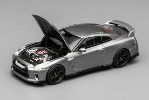 ���[�^�[�w���b�N�X 1/64 ���Y GT-R R35 Track Edition Engineered by �j�X�� 2020 �_�[�N ���^�� �O���[Motorhelix 1:64 Nissan GT-R (R35) Track Edition Engineered by NISMO 2020 Dark Metal Gray