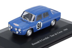 ELIGOR 1/43 ���m�[ 8 �S���f�B�[�j �c�[�� �h �R���X 1964 #91 �W���� ���B�i�e�B�G/���W���[ �}�b�\��ELIGOR 1:43 RENAULT 8 Gordini Tour de Corse 1964 N91 Jean?Vinatier/Roger?Masson