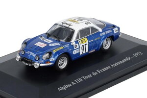 ELIGOR 1/43 ���m�[ �A���s�[�k A110 �c�[�� �h �t�����X �I�g���[�r�� #97 1972 �W���� �����b�N �e���GELIGOR 1:43 RENAULT Alpine A 110 Tour de France Automobile N97 1972 Jean?Luc?Therier