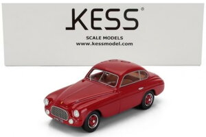 KESS-MODEL 1/43 �t�F���[�� 166 sn027S �C���e�� �c�[�����O �N�[�y 1949 ���b�hKESS-MODEL 1:43 FERRARI 166 sn027S INTER TOURING COUPE 1949 RED