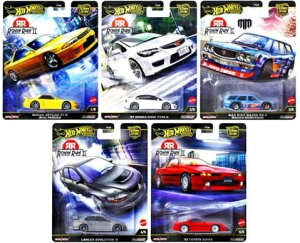 �z�b�g�E�B�[�� 1/64 5��Z�b�g �J�[ �J���`���[ 2025 ���[�j�� ���� II M�P�[�XHot Wheels 1:64 5 Car Set 2025 Car Culture Ronin Run II M Case