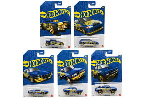 �z�b�g�E�B�[�� 1/64 5��Z�b�g 2026 �p�[�� �� �N���[�� J�P�[�X 58���N �A�j�o�[�T���[ �V���[�YHot Wheels 1:64 5 Car Set 2026 Pearl & Chrome J-Case 58th Anniversary Series