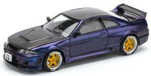 �|�b�v���[�X 1/64 ���Y GT-R R33 �~�b�h�i�C�g �p�[�v��Pop Race 1:64 Nissan GT-R R33 Midnight Purple