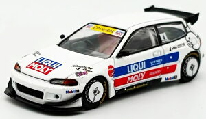 �|�b�v���[�X 1/64 �p���f�� �V�r�b�N EG6 �z���C�g �����I�[�g�T���� 2025Pop Race 1:64 Pandem Civic EG6 White Tokyo Auto Salon 2025