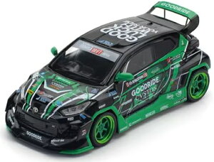 �|�b�v���[�X 1/64 �g���^ �p���f�� GR �����X �O���[�� �G�j�O�}����� �`�F�C�X�J�[Pop Race 1:64 Toyota Pandem GR Yaris Green Enigma Exclusive Edition Chease car