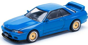 �|�b�v���[�X 1/64 ���Y �X�J�C���C�� R32 �x�C�T�C�h�u���[ �G�j�O�}�����Pop Race 1:64 Nissan Skyline R32 Bayside Blue Enigma Exclusive Edition