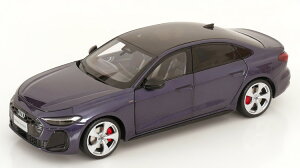 Paudi 1/18 �A�E�f�B A5L 2025 �p�[�v�� ���^���b�N �J��Paudi 1:18 Audi A5L 2025 purple metallic