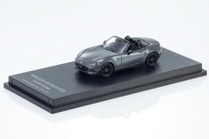 �}�c�_���� 1/64 ND �}�c�_ ���[�h�X�^�[ S ���U�[ PKG 2024 �}�V�� �O���[ �v���~�A�� ���^���b�Nmazda 1:64 ROADSTER S Leather PKG 2024 Machine GrayPremium Metallic