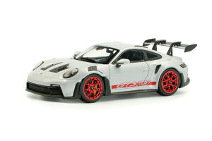 �\���h 1/43 �|���V�F 911 992 GT3 RS 2023 �A�C�X �O���[ ���^���b�N �s�����[�gSolido 1:43 Porsche 911 (992) GT3 RS Year of construction 2023 ice grey metallic pyrorot