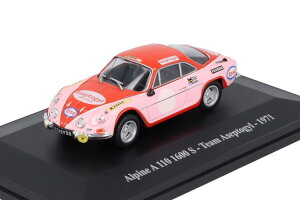ELIGOR 1/43 ���m�[ �A���s�[�k A110 1600 S �`�[�� Aseptogyl 1971 �{�u �l�C���[/�W���b�N �e�����V/�}���[ �N���[�h �{�[����ELIGOR 1:43 RENAULT Alpine A 110 1600 S Team Aseptogyl 1971 Bob Neyret/Jacques Terramorsi/Marie Clau