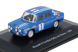 ELIGOR 1/43 ���m�[ 8 �S���f�B�[�j �����[�E�f���E�}���b�N #1 1969 �W���� �s�G�[�� �j�R��/C.���[��ELIGOR 1:43 RENAULT 8 Gordini Rallye du Maroc N1 1969 Jean-Pierre Nicolas/C. Roure