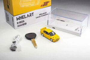 whelart 1/64 �O�H �����T�[ �G�{�����[�V���� 3 EOV 3 ���C�g�A�b�v �C�G���[whelart 1:64 Mitsubishi Lancer Evolution III EOV 3 Yellow