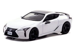 �J�[�l�� 1/64 ���N�T�X LC500 AVIATION 2021 �z���C�g 999�����CAR-NEL 1:64 Lexus LC500 AVIATION 2021 White Limited 999 pcs