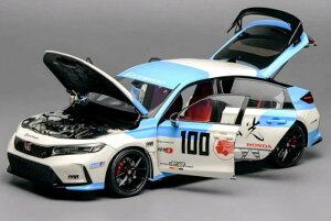 ���[�^�[�w���b�N�X 1/18 �z���_ �V�r�b�N �^�C�vR FL5 �o�� ���[�V�����u���[MOTORHELIX 1:18 Honda Civic TYPE R FL5 Idemistu Motion Blue