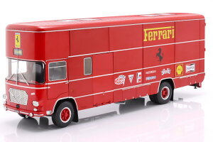 �x���N83 1/18 OM �t�B�A�b�g 150 �t�F���[�� ���[�X�J�[�g�����X�|�[�^�[ 70�N��Werk83 1:18 OM Fiat 150 Ferrari Race Car Transporter 70s