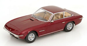 KK�X�P�[�� 1/18 �����{���M�[�j �C�X���� S 1969 ���b�h���^���b�NKK-SCALE 1:18 Lamborghini Islero S 1969 Red Metallic