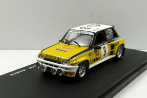 SALVAT 1/43 ���m�[ 5 �^�[�{ 1981 �����e�J���� ���j���b�e�B/Andrie SALVAT 1:43 RENAULT 5 Turbo 1981 Monte Carlo N9 Ragnotti/Andrie