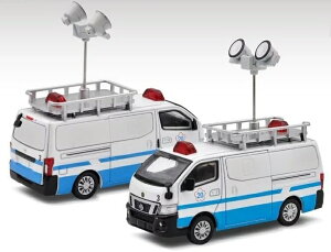 �G���J�[ 1/64 ���Y NV350 �L�����o�� Japan Police Van 85EraCar 1:64 Nissan NV350 Caravan Japan Police Van 85
