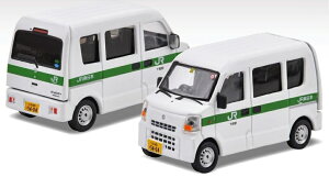 �G���J�[ 1/64 �X�Y�L �G�u���C ���ː����ىw �Ɩ��p������EraCar 1:64 Suzuki Every Shimodate Station Service Vehicle