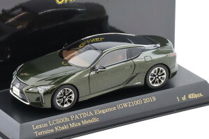 �J�[�l�� 1/43 ���N�T�X LC500h �p�e�B�[�i�G���K���X GWZ100 2019 �e���[���J�[�L ������CAR-NEL 1:43 Lexus LC500h Patina Elegance (GWZ100) 2019 Terraine Khaki by Kyosho