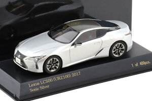 �J�[�l�� 1/43 ���N�T�X LC500 URZ100 �N�[�y 2017 �\�j�b�N�V���o�[ ������CAR-NEL 1:43 Lexus LC500 (URZ100) Coupe 2017 Sonic silver by Kyosho