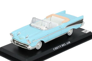 �f���v���h 1/43 �V�{���[ �V�F�r�[ �x���G�A �A�Y�[���u���[DEL PRADO 1:43 Chevrolet Chevy Bel Air Azure Blue