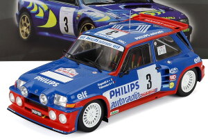 �A���^�� 1/18 ���m�[ 5 �}�L�V �^�[�{ #3 �D�� �R���X�����[ 1985 ���j���b�e�B/�e�B���j�GAltaya 1:18 Renault 5 Maxi Turbo #3 Corse 1985 Ragnotti/Thimonier