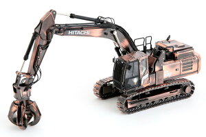 �������@ 1/50 ZX330LC-7 �O���b�v���d�l ���Ô��J���[Hitachi Construction Machinery 1:50 ZX330LC-7 Grapple Specification Antique Copper Color