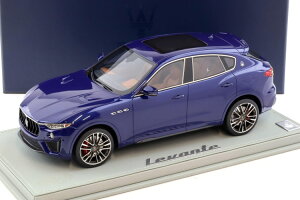 �}�Z���e�B���� BBR 1/18 �}�Z���e�B �����@���e V8 �g���t�F�I �u���[ �G���c�B�I�[�lBBR 1:18 Maserati Levante V8 Trofeo Blu Emozione
