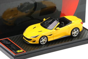 BBR 1/43 �t�F���[�� �|���g�t�B�[�m �X�p�C�_�[ 2017 �W�A�����f�i 99�����BBR 1:43 Ferrari Portofino Spider 2017 Giallo Modena Limited 99 pcs
