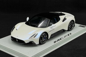 BBR 1/18 �}�Z���e�B MC20 2020 �r�A���R �A�E�_�[�`�F �p�[���Z���g �O���b�V�[�u���b�NBBR 1:18 Maserati MC20 2020 Bianco Audace Pearlescent Glossy Black