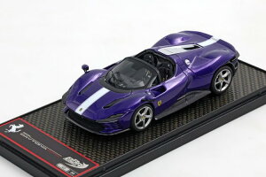 BBR 1/43 �t�F���[�� �f�C�g�i SP3 �I�[�v�����[�t ���B�I���f�B�m ����50��BBR 1:43 Ferrari Daytona SP3 Open Roof Viola Dino Limited 50 pcs