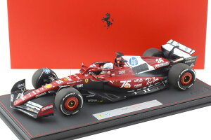 BBR 1/18 �t�F���[�� SF-25 F1 ���i�RGP 2025 #16 C. ���N���[�� 75���N Shell Livery �P�[�X�tBBR 1:18 Ferrari SF-25 F1 Monaco GP 2025 #16 C.