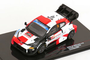 �C�N�\ 1/43 �g���^ GR �����X �����[1 #18 �����[�C�[�v�� 2022 ���c�M��IXO 1:43 Toyota GR Yaris Rally1 #18 Rally Ypres 2022 Takamoto Katsuta